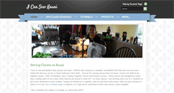 Desktop Screenshot of icansewkauai.com